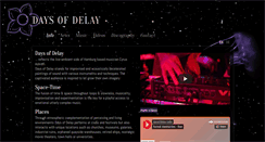 Desktop Screenshot of daysofdelay.com